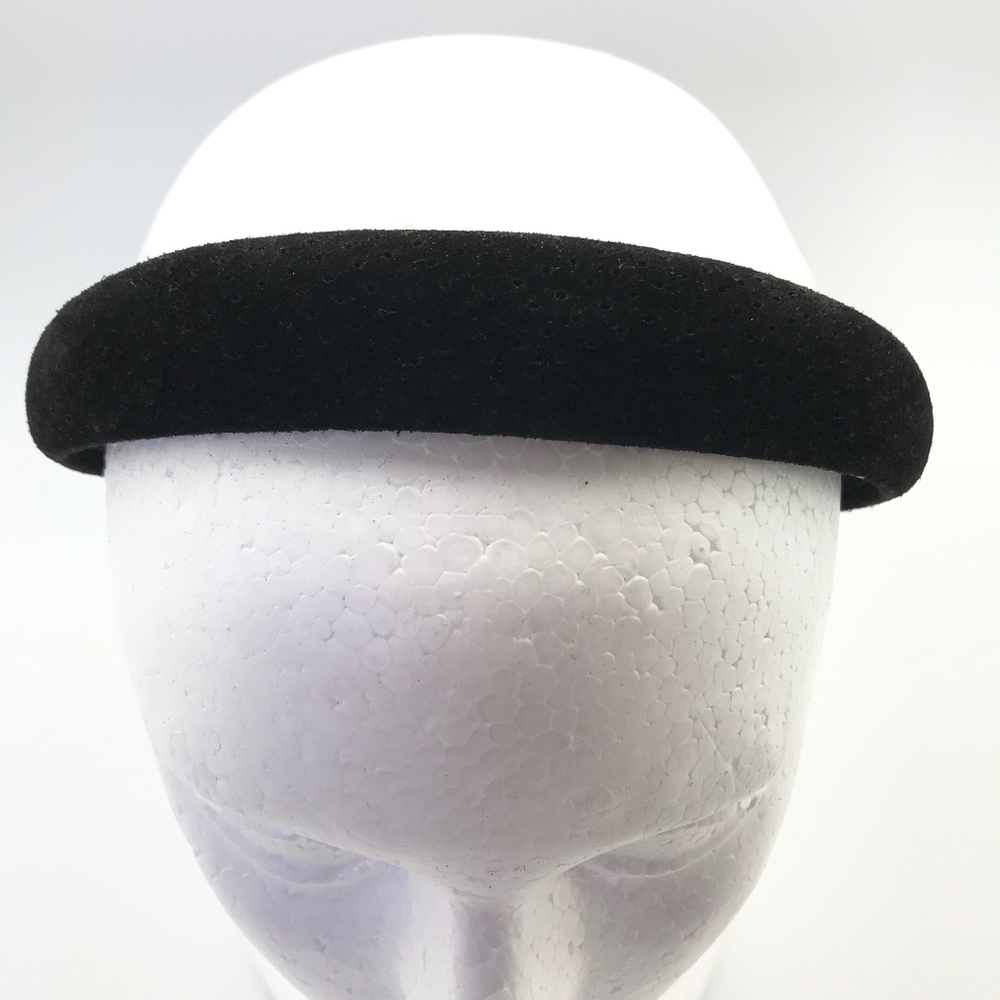 Kerri Kahn Black Suede Headband
